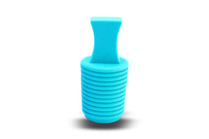 Tappi Conici e Cavi con Maniglia per Protezione Fori e Filetti. Materiale Silicone. Immagine