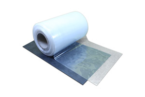 Transparent self-adhesive film. Immagine