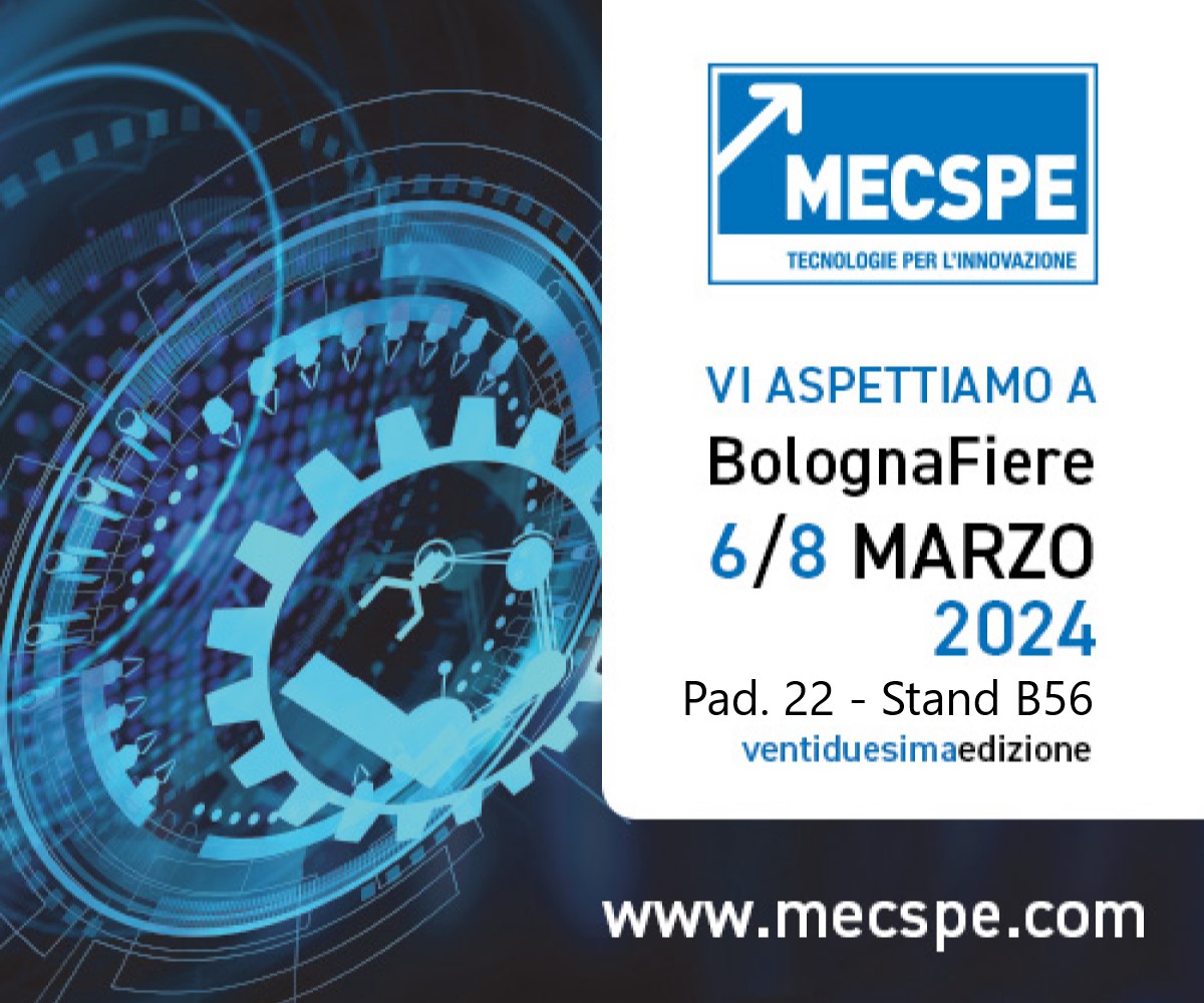 Locandina MECSPE 2024 è pensata per celebrare le eccellenze del comparto, moltiplicare le occasioni di business per le imprese e creare nuove connessioni tra aziende, istituzioni e operatori del settore