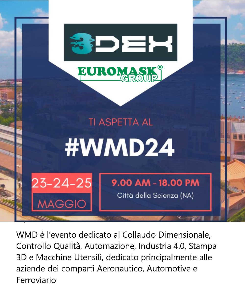 Wmd WMD si propone come vetrina di innovazioni, applicazioni, tecnologie future e tendenze per questo comparto industriale, con particolare attenzione sulla stampa 3D.